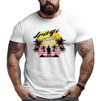Retro Sun Iraqi Summers Veteran Tee Iraq Veteran Big and Tall Men T-shirt | Mazezy UK