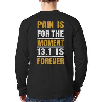 12 Marathon Runners Motivational Quote For Athletes Back Print Long Sleeve T-shirt - Monsterry DE