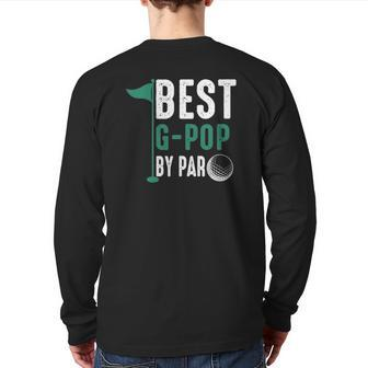 Best G-Pop By Par Father's Day Golf Back Print Long Sleeve T-shirt | Mazezy
