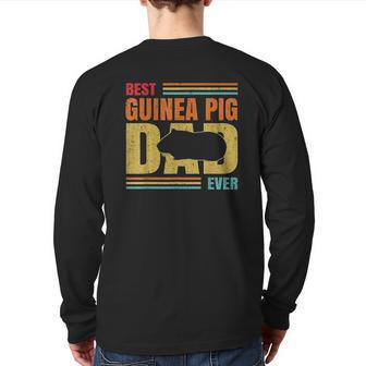 Best Guinea Pig Dad Ever Back Print Long Sleeve T-shirt | Mazezy UK