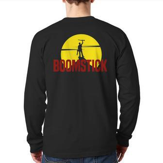 This Is My Boomstick Shotgun Dead Chest Evil Back Print Long Sleeve T-shirt - Monsterry