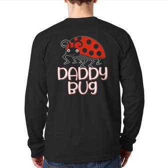 Bug Ladybug Beetle Insect Lovers Cute Graphic Back Print Long Sleeve T-shirt | Mazezy