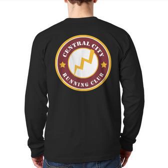 Central City Running Club T Back Print Long Sleeve T-shirt - Monsterry CA