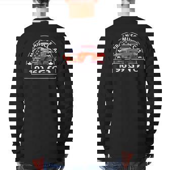 Classic Cars 1969 Gto American Muscle Cars Vintage 60S Back Print Long Sleeve T-shirt | Mazezy