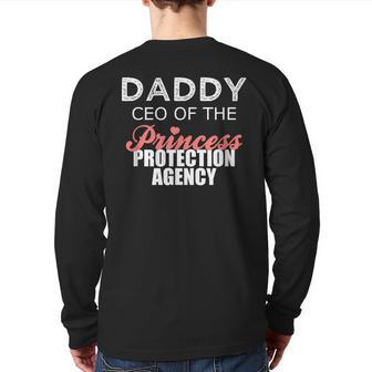 Daddy Ceo Of The Princess Protection Agency T Back Print Long Sleeve T-shirt | Mazezy AU