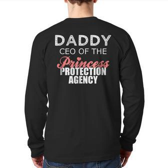 Daddy Ceo Of The Princess Protection Agency T S1 Back Print Long Sleeve T-shirt | Mazezy AU