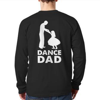 Dance Dad V2 Back Print Long Sleeve T-shirt | Mazezy