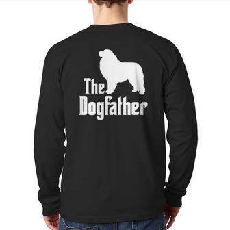 The Dogfather Dog Great Pyrenees Back Print Long Sleeve T-shirt | Mazezy AU