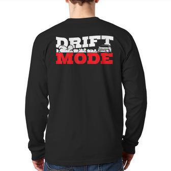 Drift Saying Race Motorsport Furious Drifting Car Back Print Long Sleeve T-shirt - Monsterry CA