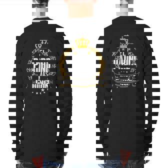 El Padrino Mas Chingon Padrino Tee Back Print Long Sleeve T-shirt | Mazezy