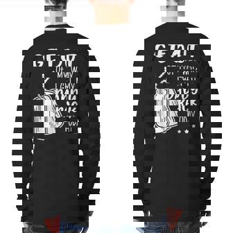 Homecoming Deployment Dad Welcome Home For Kids Back Print Long Sleeve T-shirt | Mazezy