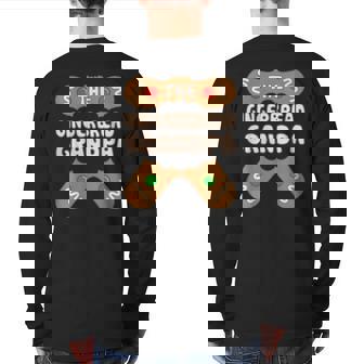 The Gingerbread Grandpa Family Matching Group Christmas Back Print Long Sleeve T-shirt | Mazezy