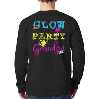 Glow Party Clothing Glow Party T Glow Party Grandpa Back Print Long Sleeve T-shirt | Mazezy