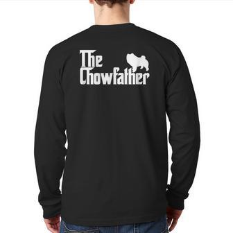 Herren Chow Chow Dog Owner The Chow Father Back Print Long Sleeve T-shirt | Mazezy