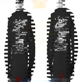 I'm A Hunting Grandpa Like Normal Grandpa But Much Cooler Back Print Long Sleeve T-shirt | Mazezy