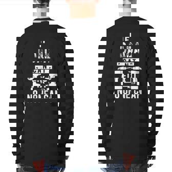 Mens If Dada Can't Fix It No One Can India Indian Grandpa Back Print Long Sleeve T-shirt | Mazezy