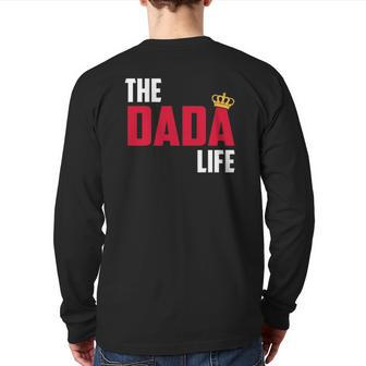 Mens The Dada Life Awesome Father's Day Back Print Long Sleeve T-shirt | Mazezy