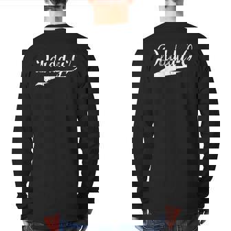 Mens Daddy-O- For The Cool Daddy-O Back Print Long Sleeve T-shirt | Mazezy