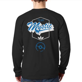 Mystic Team Video Game Back Print Long Sleeve T-shirt - Monsterry AU
