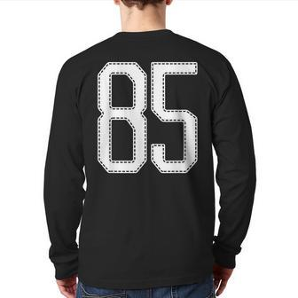Official Team League 85 Jersey Number 85 Sports Jersey Back Print Long Sleeve T-shirt - Monsterry UK
