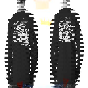 Old School Hip Hop Fathers Day Notorious Dad Back Print Long Sleeve T-shirt | Mazezy