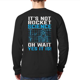 Rocket Science Rocket Science Back Print Long Sleeve T-shirt - Monsterry CA