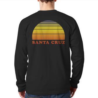 Santa Cruz Retro Vintage 70S Throwback Surf Back Print Long Sleeve T-shirt - Monsterry AU