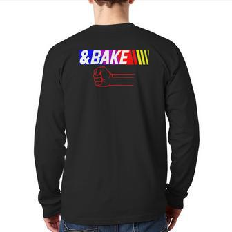 Shake And Bake Family Lover Dad Daughter Son Matching Back Print Long Sleeve T-shirt | Mazezy