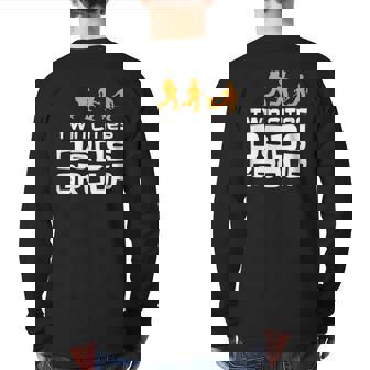 Twin Cities Dads Group Back Print Long Sleeve T-shirt | Mazezy