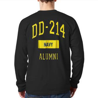 Us Navy Dad Veteran Dd214 Alumni T Back Print Long Sleeve T-shirt | Mazezy DE