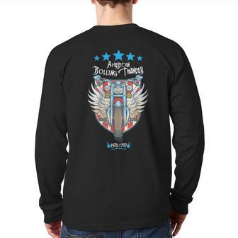 Ventage Rolling Thunder 2019 Memorial Day Veterans T-Shirt Back Print Long Sleeve T-shirt | Mazezy