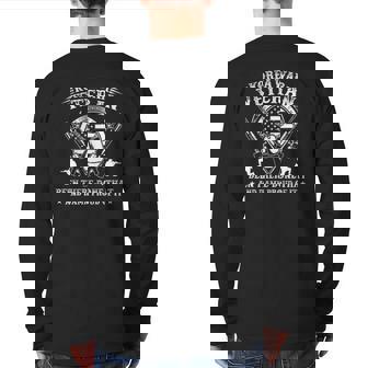 Veteran 365 Korean War Veteran Us Flag Fathers Day Back Print Long Sleeve T-shirt | Mazezy