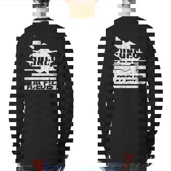 Vintage Sunoco Race Ruels Back Print Long Sleeve T-shirt - Monsterry