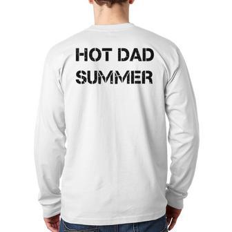 Alfonso Soriano Marquee Sports Network Hot Dad Summer Back Print Long Sleeve T-shirt | Mazezy