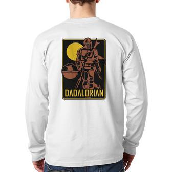 The Dadalorian Dadalorian Essential Back Print Long Sleeve T-shirt | Mazezy