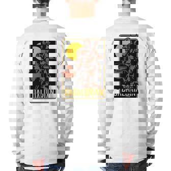 The Dadalorian Dadalorian Essential Back Print Long Sleeve T-shirt | Mazezy
