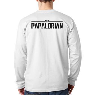 The Papalorian I Love My Daddy The Dad I Love Dilfs Rad Dad Back Print Long Sleeve T-shirt | Mazezy