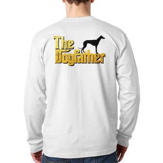 Whippet Whippet The Dogfather Back Print Long Sleeve T-shirt | Mazezy