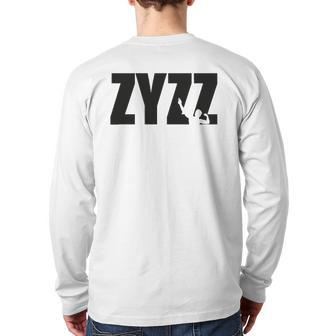Zyzz Aziz Shavershian Gymer Back Print Long Sleeve T-shirt | Mazezy