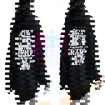 In My 11Th Birthday Era Girl Eleven Bday 11 Year Old Women Oversized Hoodie Back Print | Mazezy