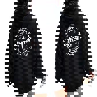 2024 Christian Baptism Baptized In Christ Streetwear Women Oversized Hoodie Back Print - Monsterry