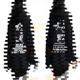 40Th Birthday 1984 Original Awesome Teddy Bear Women Oversized Hoodie Back Print - Thegiftio