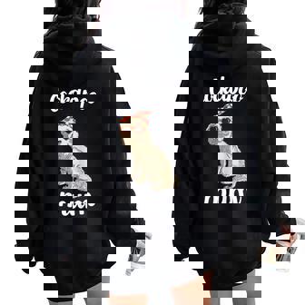 Cockapoo Mum Cockapoo Mummy Dog Mum Women Oversized Hoodie Back Print - Thegiftio UK