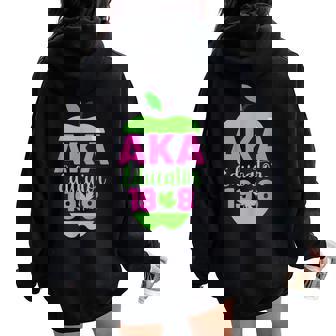 Cute Pretty Educators And Teacher Aka Educator Student Women Oversized Hoodie Back Print - Thegiftio UK