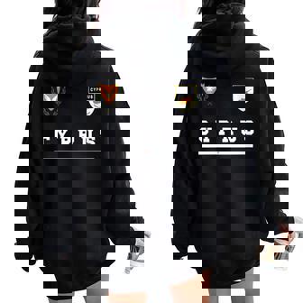 Cyprus SportSoccer Jersey Flag Football Nicosia Women Oversized Hoodie Back Print - Thegiftio