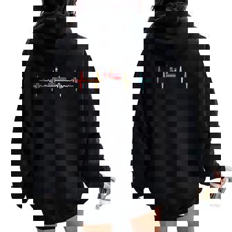 England London For Uk British London Women Oversized Hoodie Back Print - Thegiftio UK