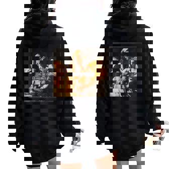 Feminism Girl Will Be Girls Judith Holofernes Women Oversized Hoodie Back Print | Mazezy