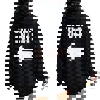 For & Rude For Birthday Women Oversized Hoodie Back Print - Thegiftio UK