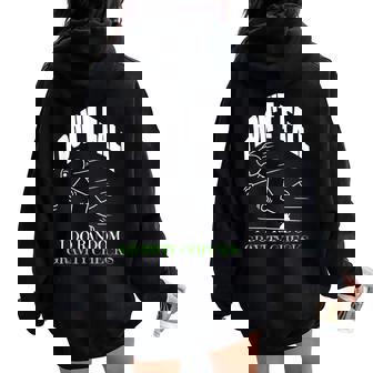 I Don't Fall I Do Random Gravity Checks Trip Women Oversized Hoodie Back Print - Thegiftio