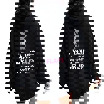 Friends Rude Women Oversized Hoodie Back Print - Thegiftio UK